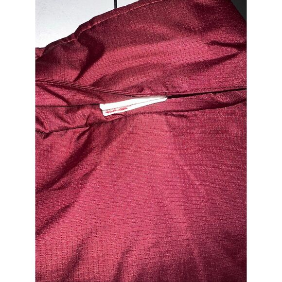 Virginia Tech Windbreaker Running Track Jacket Genuine Stuff Size XL Hidden Hood - Picture 5 of 6